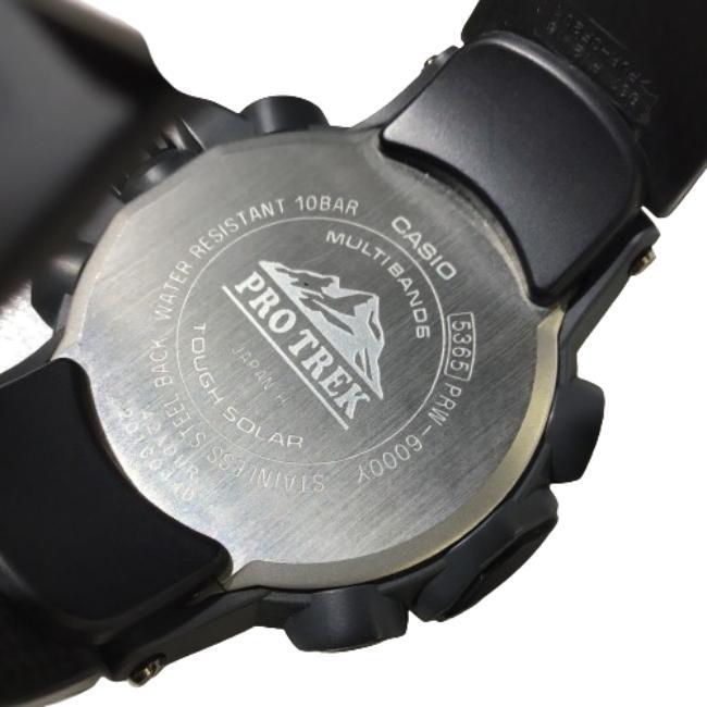 CASIO PRO TREK PRW-6000Y-1JF タフソーラー used Casio Protrek PRW-S6000Y-1JF Triple Sensor RM Series