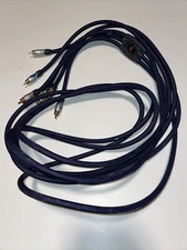 Monster THX Ultra 800 24k Plated 8Ft Component Video RCA HiEnd Cable HD Untested