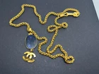 Vintage Chanel Lapis Lazuli Necklace - AWC1079