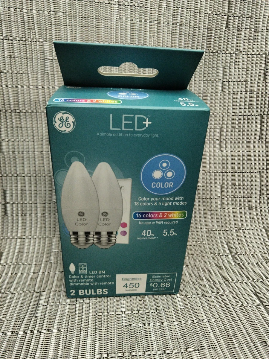 Ge color changing light bulb remote hotsell