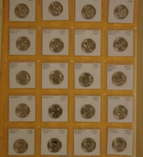 2019 W/P/D/S Quarter Set - 5 W Clad Quarters/5 S Clad Quarters/20 Quarters Total