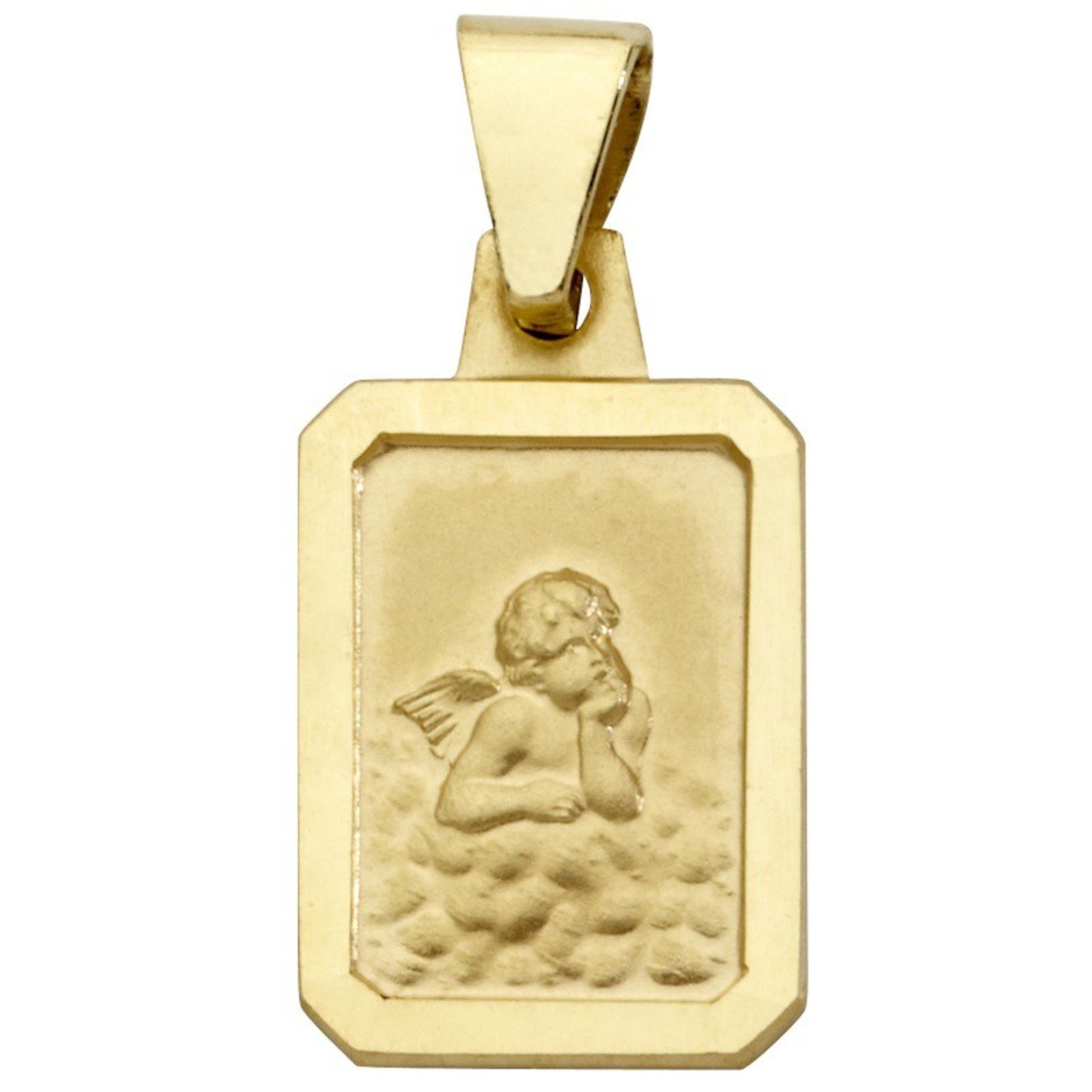 Базовое золото EN34 Kinder Anhnger Kinderschmuck Schutzengel из 14-каратного 585 пробы золота 27490₽