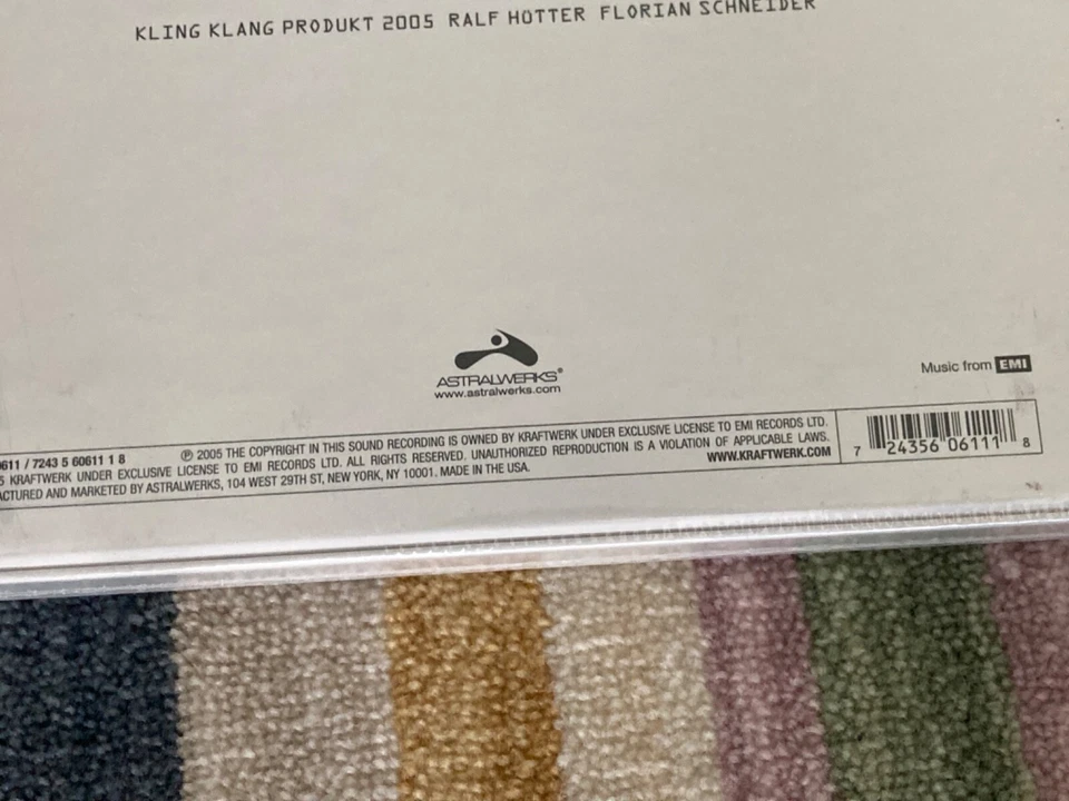 Kraftwerk: Minimum - Maximum. 4 LP 2005 US SEALED Box Set. New W/Hype Sticker Foto 3 de 4