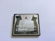 1pcs 4gb Kingston Compactflash memory card for DSLR CF NIKON CANON cameras