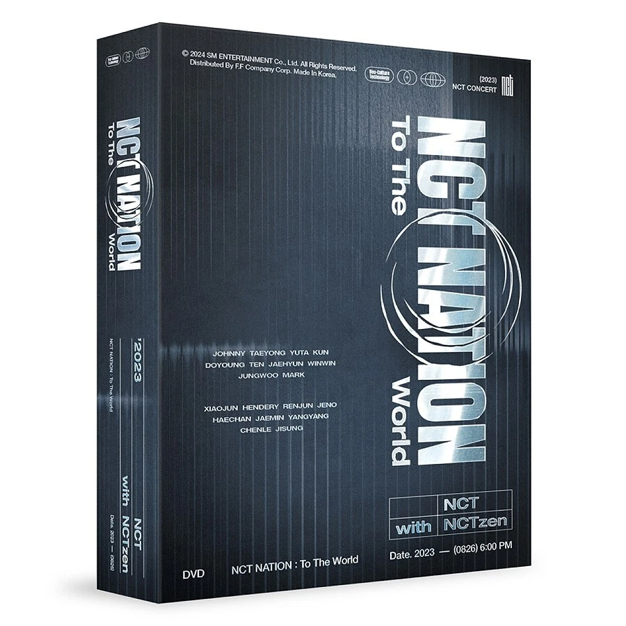 NCT NATION in INCHEON DVD 新品未使用未開封 NCT 2023 CONCERT NATION:TO THE WORLD IN INCHEON DVD/Book+