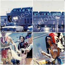 1950s Santa Fe Railway Chief Indians Dance Train Vintage 8mm Home Movie Film