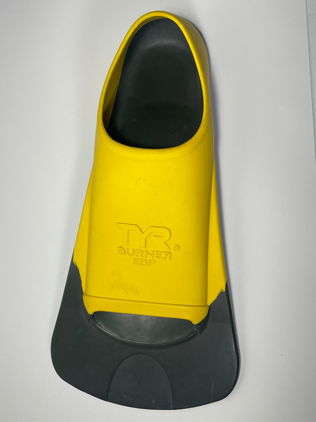 TYR Burner EBP 89A Swim Training Fins Yellow M (79) Nice eBay