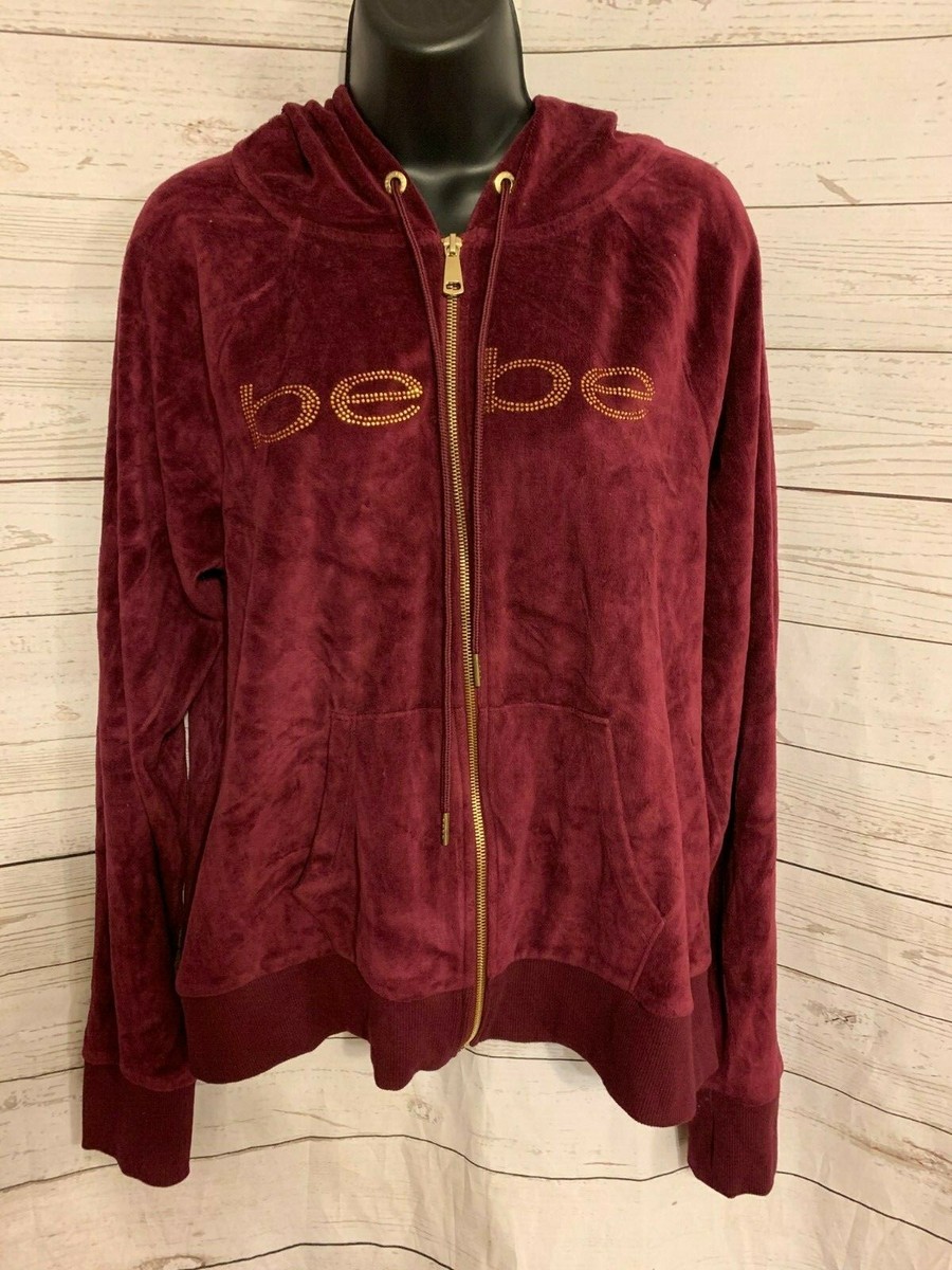 Sweat à Capuche Zippé Logo Bebe - Femme 1X - Orchid Camo - Neuf Avec étiquettes