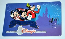 Visa Cardmember Exclusive #4 Patriotic Pals Mickey Minnie Goofy Disney Pin