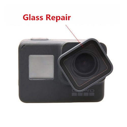 NUEVO Protector de vidrio protector de lente frontal filtro UV PARA cámara GoPro Hero 8 negra - Imagen 2 de 2