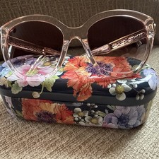 Brighton Intrigue Rosewater Sunglasses Peachy Pink, Model A13230 with Case B51