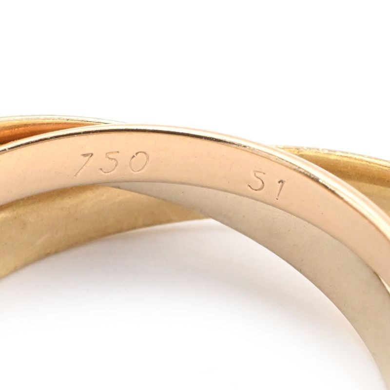 Cartier Trinity ring, small model Trinity Ring 75… - image 3