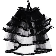 Gothic Skirt Tulle Tutu for Girls Steampunk Skirts Women Costume