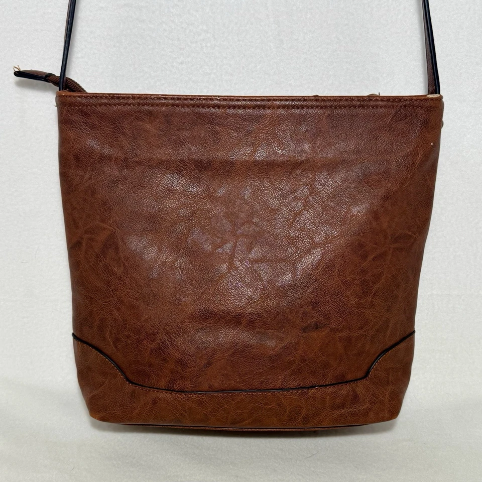 G.H. Bolso Bandolera Bass & Co Cuero Sintético Hombro Otoño Marrón Informal Foto 2 de 4