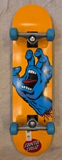 Santa Cruz Scream Hand Mid Skateboard Slime Ball Wheels Bullet Trucks VN07TTXN0A