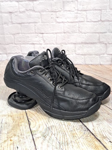 Z-Coil Legend SR Black Leather Spring Comfort Pain Relief Ortho Sneakers Mens 12 - Picture 6 of 12
