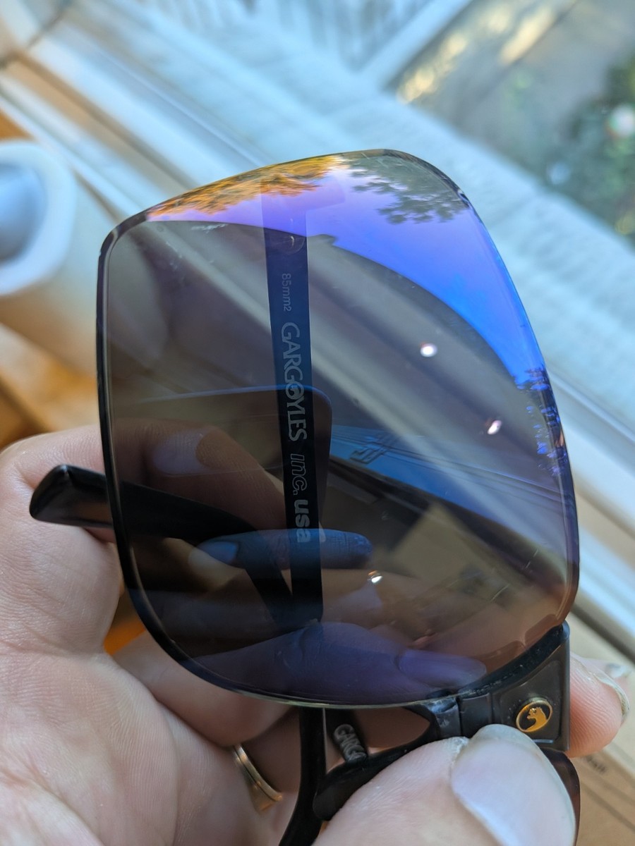 Gargoyles ANSI Classic Interchangeable Terminator Blue Lens
