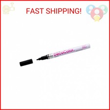 Uchida 200-C-1 Marvy Deco Color Fine Point Paint Marker, Black