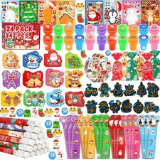 Bluegogo 242PCS Christmas Party Favors School Stationery Set, Christmas Class...