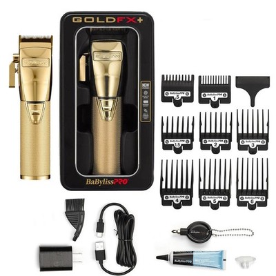 BaByliss Pro Gold Fx+ Cordless Metal Lithium Clipper FX870NG