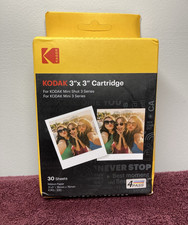 KODAK Instant Print 3"x 3" Cartridge 30 Sheets For Mini Shot 3 Camera