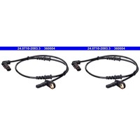 2X Ate ABS-SENSOR Raddrehzahl ABS-FÜHLER Vorne Passend FüR MERCEDES-BENZ Sl