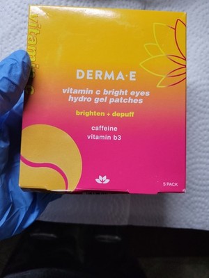 Vitamin C Bright Eyes Hydro Gel Patches, For All Skin Types, 5 Pack