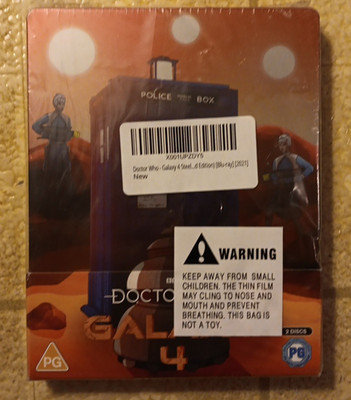 DOCTOR WHO : GALAXY 4 - UK EXCLUSIVE BLU RAY STEELBOOK 