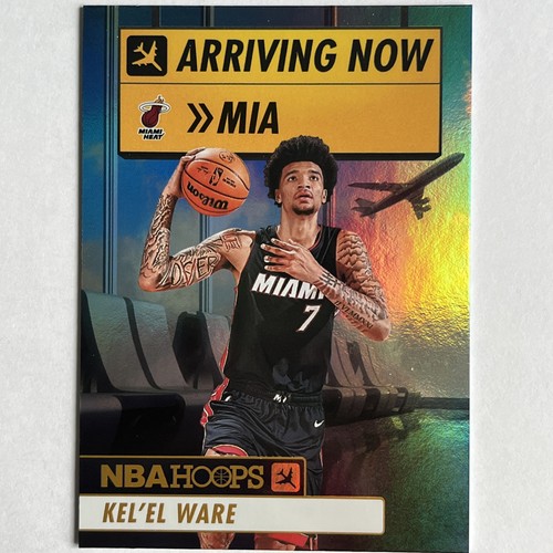 2024-25 Panini NBA Hoops - Arriving Now Kel'el Ware #11 Holo (RC)