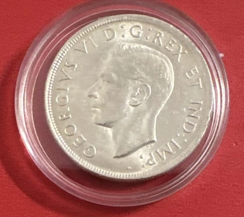 1939 CANADIAN SILVER DOLLAR - KING GEORGE VI