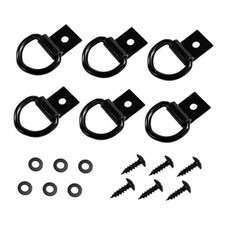 6 Pcs D-ring Tie Down Anchors 14 Heavy Duty Lashing Rings Replacement With 6 Pcs D-ring Tie Down Anchors 14 Heavy Duty Lashing Rings Replacement With