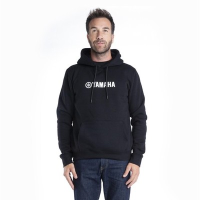 Yamaha Paddock Blue Essentials Akita Hoodie (Schwarz) Gr: XL
