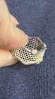 Pandora Love of Lace Ring. Size 8 925 Silver with Clear CZ little hearts. new — photo 8