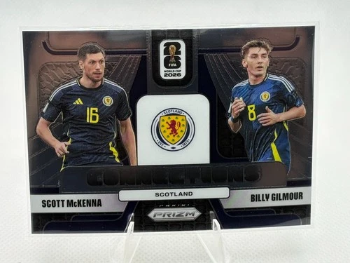 2026 Panini Prizm FIFA World Cup - Scott McKenna &amp; Billy Gilmour Connections