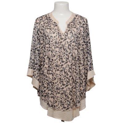 Rapbin, Strandkleid, Größe: 2XL, Beige/Schwarz, Elasthan/Polyester, Blumen #qNB