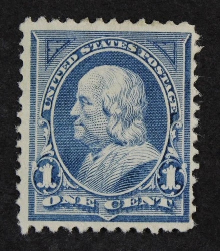 CKStamps: US Stamps Collection Scott#247 1c Franklin Mint HR OG
