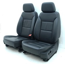 2021 - 2025 Chevrolet Tahoe Suburban Gmc Yukon Front Black Leather Heated Seats