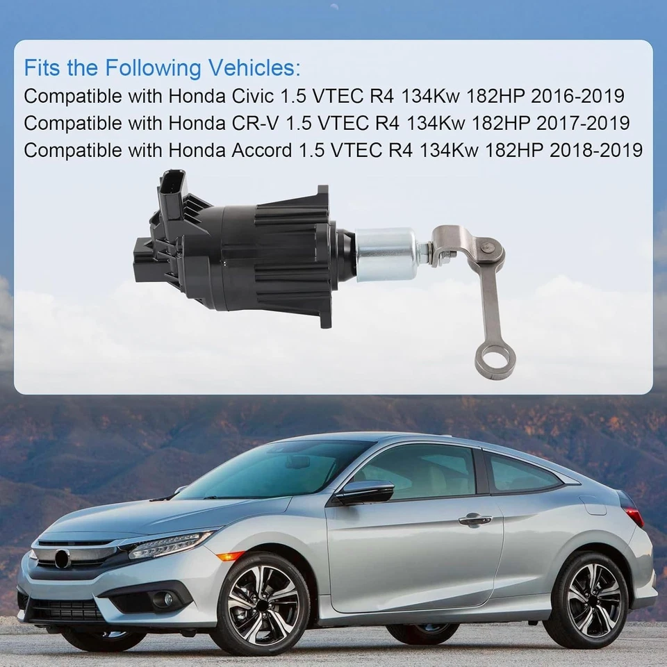 Actuador turbo electrónico para Honda 15L Civic CRV Accord 2016 2019 Foto 3 de 4