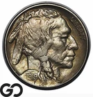 1919-S Buffalo Nickel, Scarce Low Mintage Key Date, Choice Uncirculated++/BU!