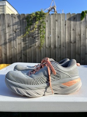 Women s HOKA Bondi 7 Running Shoes Size 10 Gray