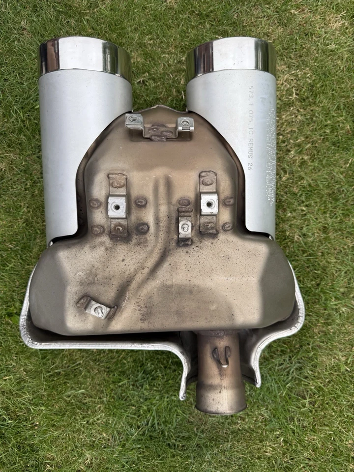 Silenciador de lata de escape Ducati Multistrada 1000 DS / 1100 S REMUS 2003 a 2009 Foto 2 de 4