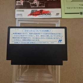 F-1 Sensation Nintendo Famicom FC NES NTSC-J Japan Import
