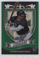 2021 Panini Chronicles Crusade Green Prizm 7/75 Yermin Mercedes #16 0f3j