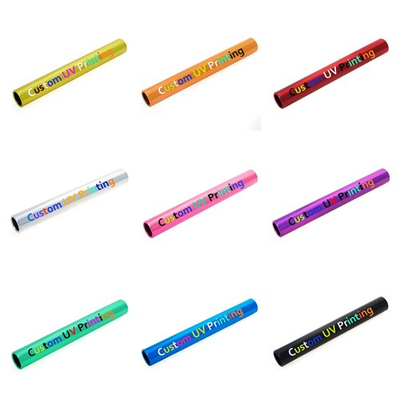 #ad Custom UV PRINTED Aluminum Relay Baton Personalized Track amp; Field Official Size $25.99