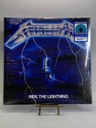 Metallica Ride The Lightning Blue Vinyl LP 2021 Blackened Record Sealed