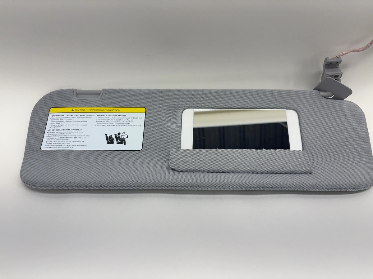 2026 Tesla Model Y Juniper Sun Visor Right Polar Grey 1801040-15-G