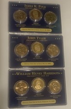 Lot of 3, Presidential 3 Coin Set Official First Day of Issue 2009