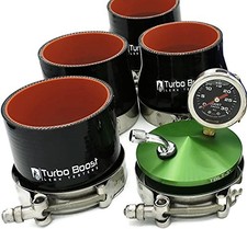 Turbo Boost Leak Tester Shop Kit - 30 Psi - Premium 6061 Alum - 3 3.25 3.5 4