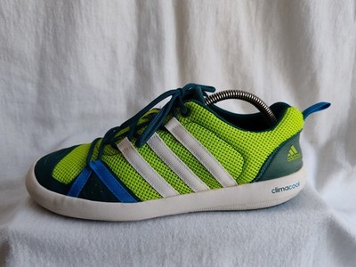 adidas ClimaCool Boat Lace Wasserschuhe EU 43 1/3 UK 9 Sneaker grün D66649
