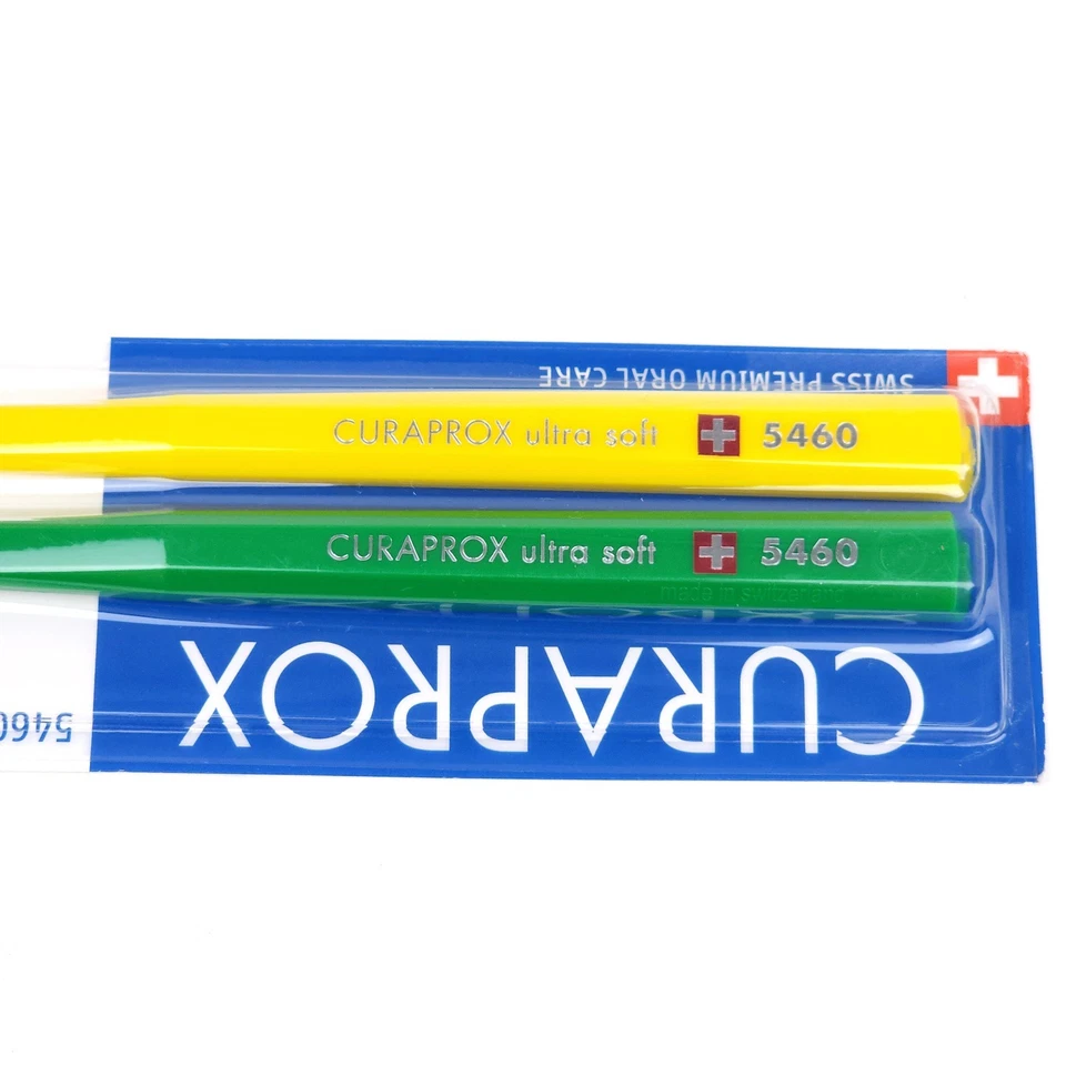 Curaprox 5460 Ultra Soft Toothbrushes 2 Pack Swiss Made Special Brasil Edition - Image 3 of 4